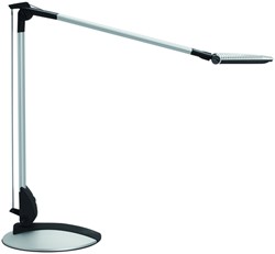 Bureaulamp MAUL Optimus LED dimbaar voet zilver