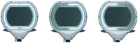Loeplamp MAUL Crystal LED dimbaar tafelklem lens 234 cm2 wit-5