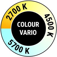 Vloerlamp MAUL Senja LED beweging- daglichtsensor dimbaar wit-3