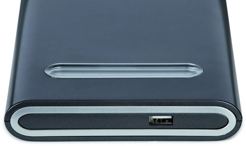 Bureaulamp MAUL Pure LED dimbaar met USB-poort antraciet - zilver-3