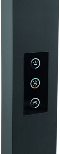 Werkpleklamp tafelklem MAUL Sirius LED beweging- daglichtsensor dimbaar zwart-3