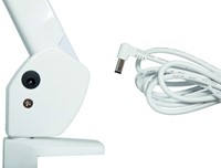 Loeplamp MAUL Source LED dimbaar met tafelklem lens 126 cm2 wit-3