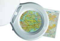 Loeplamp MAUL Source LED dimbaar met tafelklem lens 126 cm2 wit-5