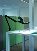 Loeplamp MAUL Makro LED met tafelklem lens 144 cm2 zwart-2