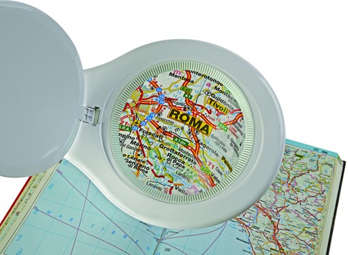 Loeplamp MAUL Makro LED met tafelklem lens 144 cm2 wit-3