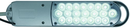 Bureaulamp MAUL Atlantic LED op voet zilver-2