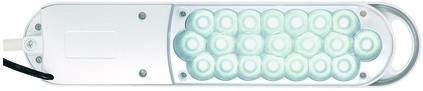 Bureaulamp MAUL Atlantic LED op voet wit-2