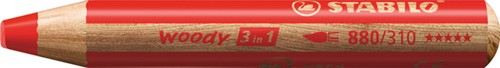 Kleurpotloden STABILO 882 woody 3 in 1 incl 4 slijpers classpack 76st-3