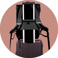 Rugzak Oxford Identity off road 10 vakken zwart-3