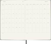 Agenda 2027 Moleskine 18M Planner Weekly 7dagen/1pagina large hc black-1