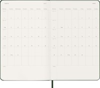 Agenda 2027 Moleskine 12M Planner Weekly 7dagen/1pagina large hc myrtle green-1