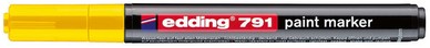 Paintmarker edding 791 op alcoholbasis 1-2mm geel