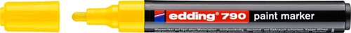 Paintmarker edding 790 op alcoholbasis 2-3mm geel