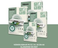 Lamineerhoes Fellowes A3 light 50% gerecycled mat 100stuks-4