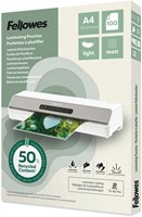 Lamineerhoes Fellowes A4 light 50% gerecycled mat 100stuks