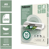 Lamineerhoes Fellowes A5 2x75micron recycled mat 100stuks-2