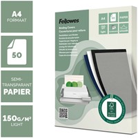 Voorblad Fellowes A4 FSC translucent papier 150gram 50vel-2