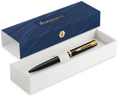 Balpen Waterman Allure Impression black GT medium-2