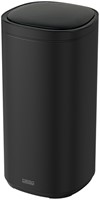 Afvalbak Desq Sensor 40 liter RVS zwart
