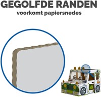 Kartonnen Dinosaurustruck XL Bankers Box Play inkleurbaar-3