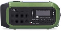 Noodradio Nedis DAB+ FM zonnepaneel