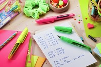 Vulpen STABILO Easybuddy medium neon roze blister à 1 stuk-2