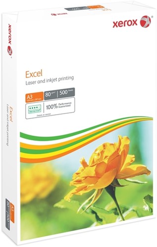 Kopieerpapier Xerox Excel A3 80gr wit 500 vel-2
