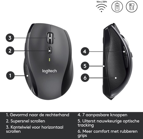 Muis Logitech M705 marathon