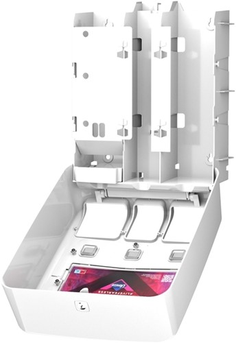 Dameshygiënedispenser Tork P1 P2 P3 Elevation wit 564050-3