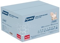Handschoen Hynex vinyl XL transparant 4.5gr 100 stuks-1