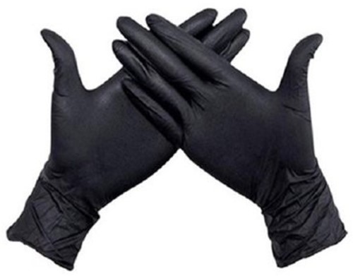 Handschoen Hynex nitril L zwart 5gr extra sterk 100 stuks-2