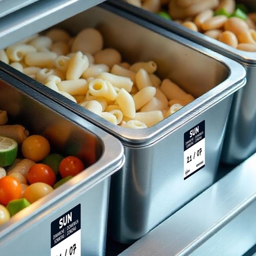 Etiket Avery HACCP zondag-zwart 25x25mm 1000st-3