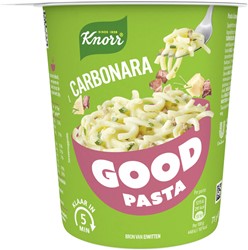 Good Pasta Knorr spaghetti carbonara cup