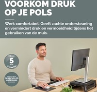 Polssteun Fellowes Breyta zwart-1