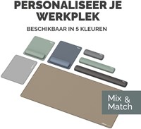 Muismat met polssteun Fellowes Breyta XL blauw-6