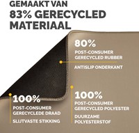 Muismat Fellowes Breyta XL zand-2