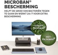 Muismat met polssteun Fellowes Breyta XL blauw-2