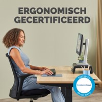 Muismat met polssteun Fellowes Breyta XL blauw-4