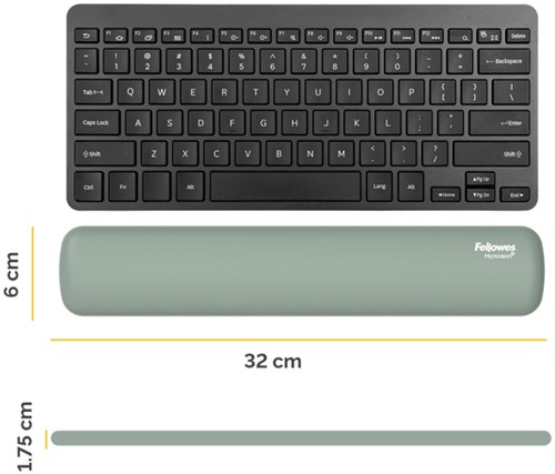 Polssteun Fellowes Breyta compact saliegroen-2