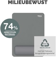 Muismat met polssteun Fellowes Breyta XL grijs-5