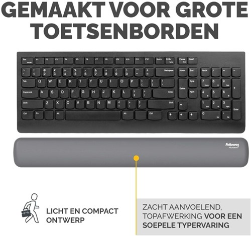 Polssteun Fellowes Breyta grijs-3