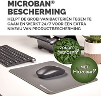 Muismat Fellowes Breyta XL grijs-1