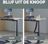 Kabelslang Fellowes zwart-3