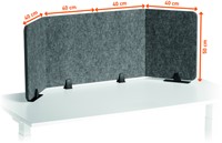 Bureauscherm Durable EFFECT 160-1