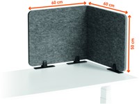 Bureauscherm Durable EFFECT 120-1