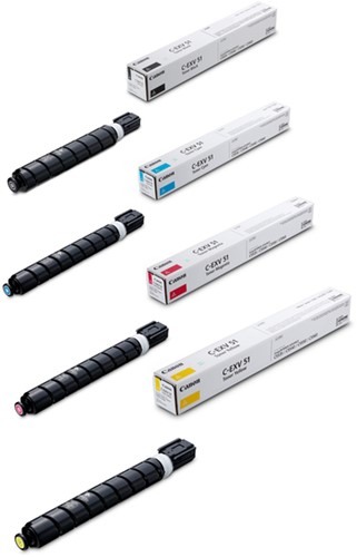 Tonercartridge Canon C-EXV 51L blauw