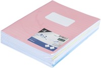 Schrift Kangaro A5 lijn 160 pagina's 60gr pastel assorti 10 stuks-2