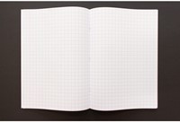 Schrift Kangaro A4 ruit 10mm 160 pagina's 60gr zwart pak à 5 stuks-1