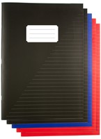 Schrift Kangaro A4 lijn 160 pagina's  60gr assorti pak à 5 stuks