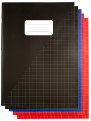 Schrift Kangaro A4 ruit 10mm 160 pagina's 60gr assorti pak  à 5 stuks